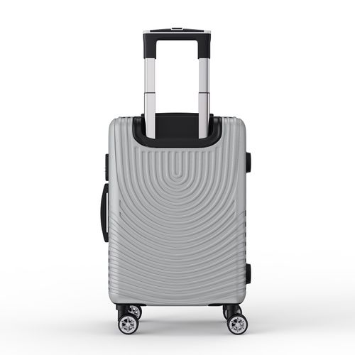 3 Tailles De Bagages à Coque Rigide Avec Serrure à Combinaison, Roulettes Pivotantes à 360°