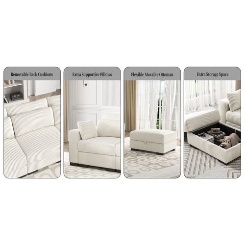 Canapé Deux Places Rembourré Avec Coussins Et Dossier Amovibles, Vert