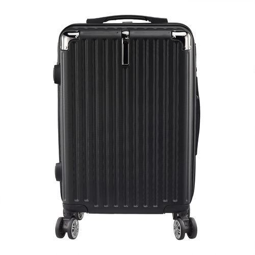 3 Tailles De Bagages à Coque Rigide Avec Serrure à Combinaison, Roulettes Pivotantes à 360°