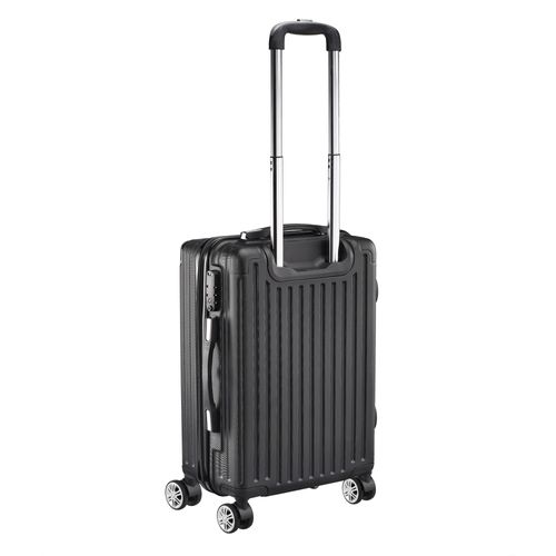 3 Tailles De Bagages à Coque Rigide Avec Serrure à Combinaison, Roulettes Pivotantes à 360°