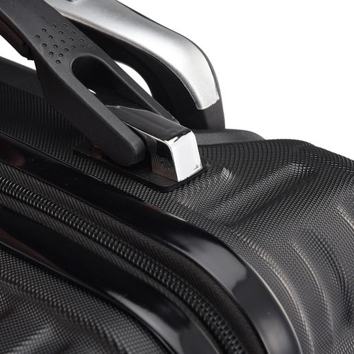 3 Tailles De Bagages à Coque Rigide Avec Serrure à Combinaison, Roulettes Pivotantes à 360°