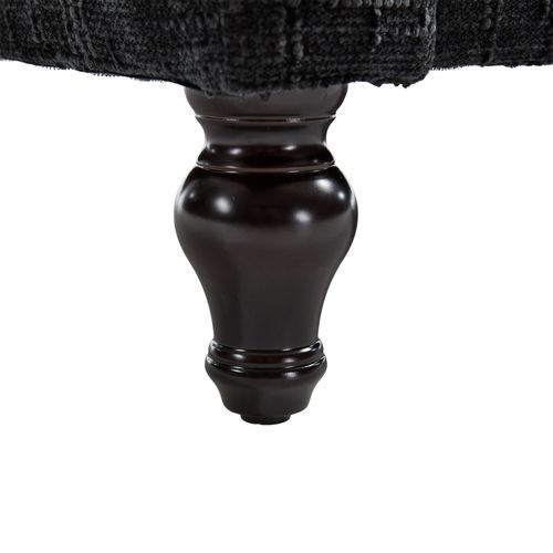 Canapé avec fonction de charge - Éclairage LED, Port USB - Gris