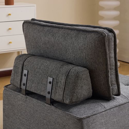 Fauteuil en Tissu - Gris