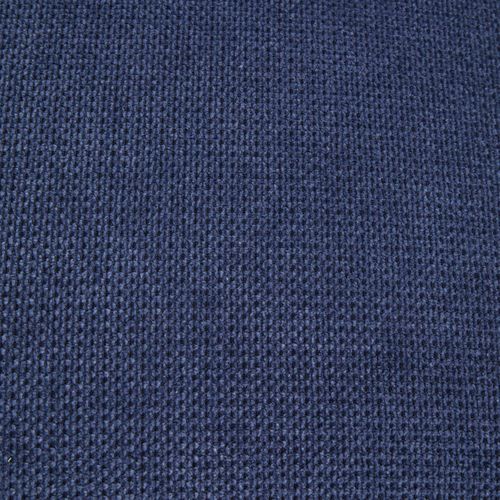 Paire De Chaises En Lin à Velours Bleu - Pieds En Bois Cintrés - Confort Assuré-pour Salle à Manger