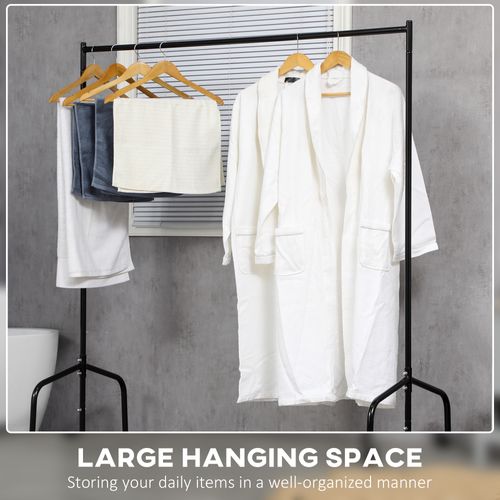 Porte-vêtements Robust 150x60x170 Cm - Grand Espace De Rangement - Montage Facile