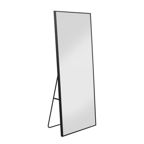 Miroir Sur Pied (177 X 77 Cm) à Poser Au Sol, à Incliner Ou à Accrocher,cadre Noir