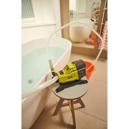 Pompe De Transfert 18v One+ - 1 500 L/h - Aspiration 2,5 M + Tuyau 2,5 M, Raccord 18 Mm - R18tp-0