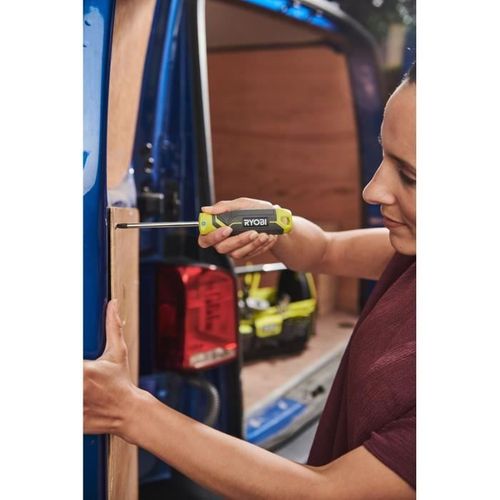 Jeu De 4 Tournevis Magnétiques Rhsds4pc - Ph1, Ph2, Sl4, Sl5,5 - Poignées Ergonomiques