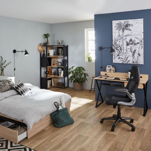 Fauteuil de bureau Carbon Noir et gris