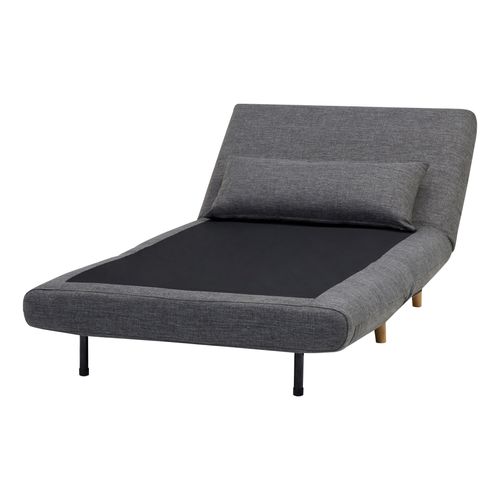 Fauteuil convertible IGLOO tissu gris foncé