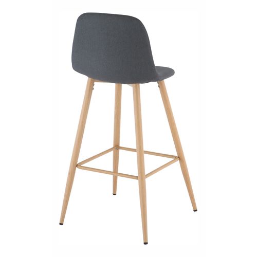 Tabouret de bar H. 74 cm LYNETTE Vert kaki