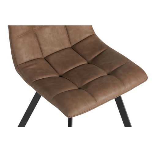 chaise SAVINA polyuréthane taupe