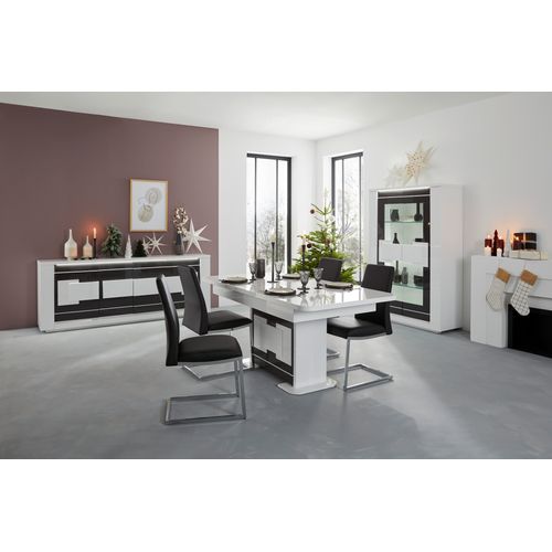 Chaise DIONE polyuréthane noir