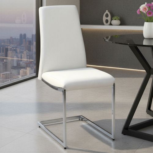 Chaise DIONE polyuréthane gris