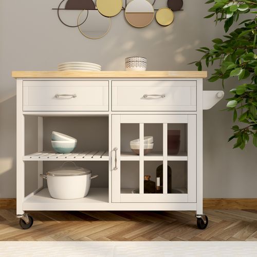 Desserte LOUISON blanc