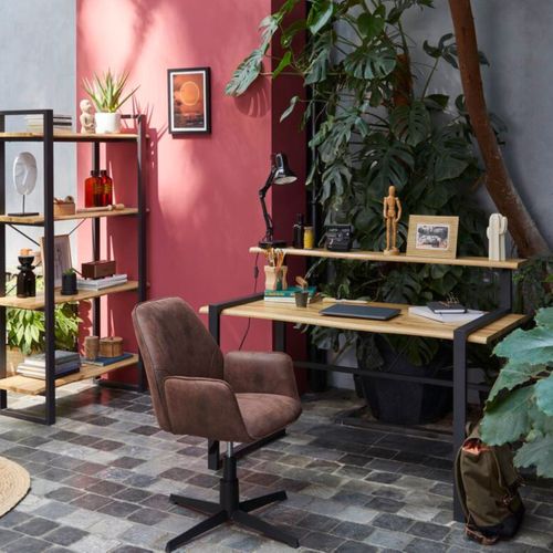 Fauteuil de bureau ROMAN marron