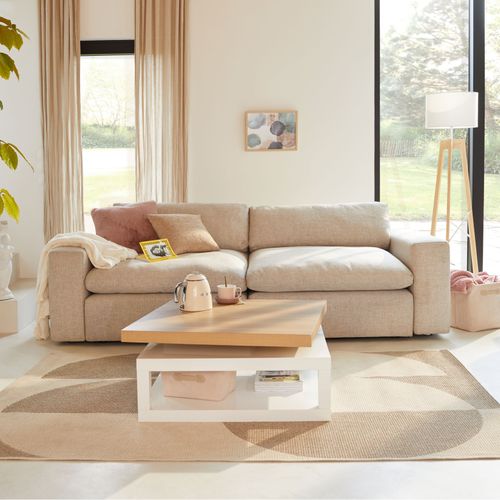 Table basse plateau pivotant GIRO