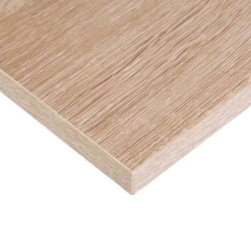 Table pliable DARA imitation chêne et noir