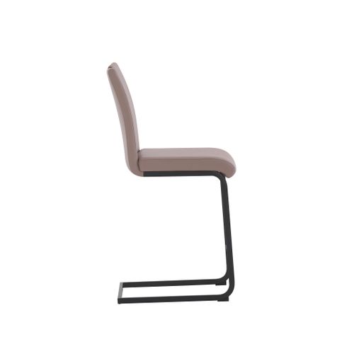 Chaise tabouret H 63 TALIA Taupe