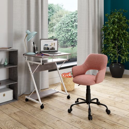 Fauteuil de bureau ELIA rose