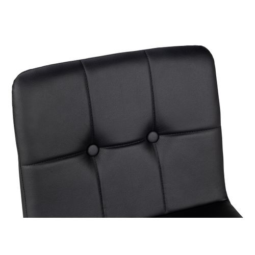 Lot de 2 tabourets de bar H.63 cm MEVIK noir