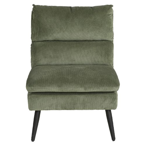 Fauteuil GAEL tissu vert