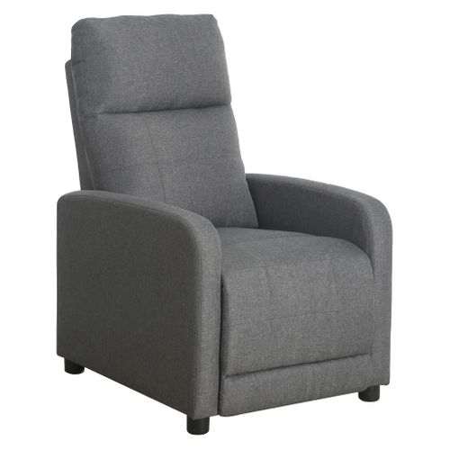 Fauteuil relax BONNIE tissu gris