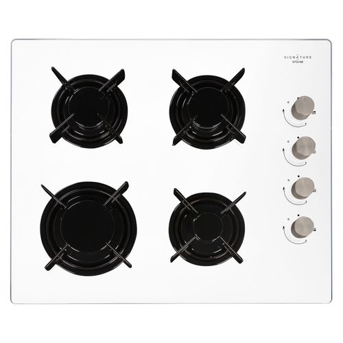 Table gaz SIGNATURE STGV4B Blanche
