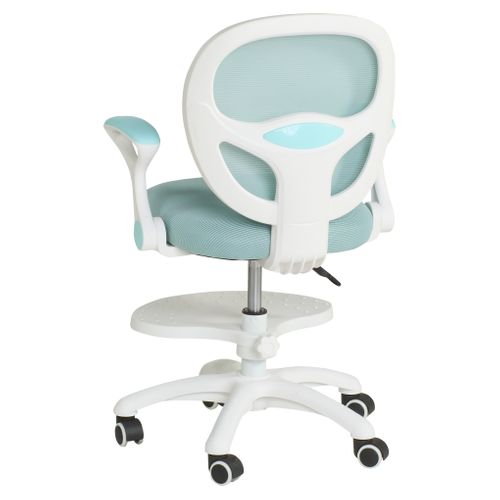 Chaise dactylo JUSTINE bleu