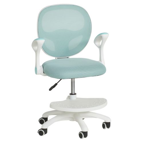 Chaise dactylo JUSTINE bleu