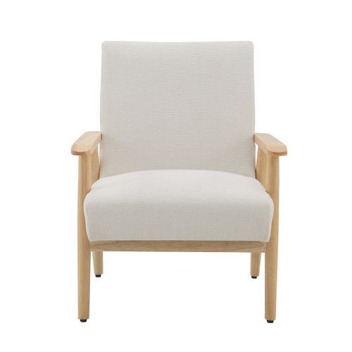 Fauteuil DAN tissu beige