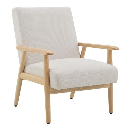 Fauteuil DAN tissu beige