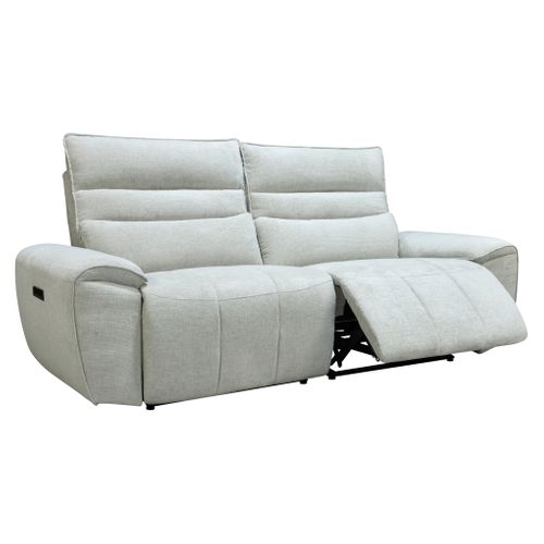 Canapé 3 places relax COME tissu grège