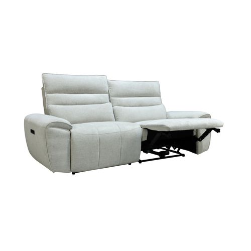 Canapé 3 places relax COME tissu grège