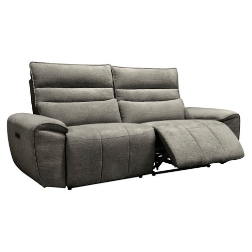 Canapé 3 places relax COME tissu anthracite