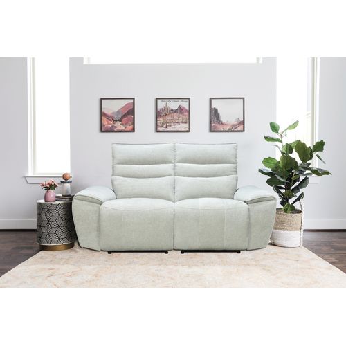 Canapé 2 places relax COME tissu grège