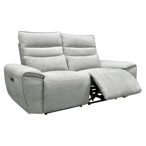 Canapé 2 places relax COME tissu gris