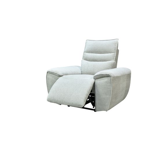 Fauteuil relax électrique COME tissu grège