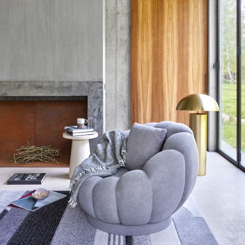 Bout de canapé beige TOTEM