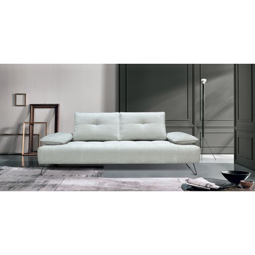 Canapé relax 3 places EVA tissu galet