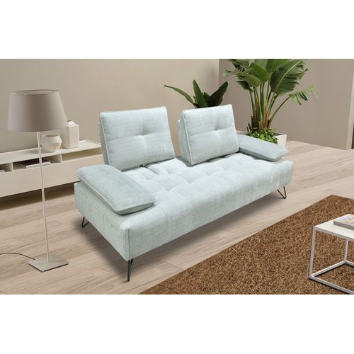 Canapé relax 2 places EVA tissu galet