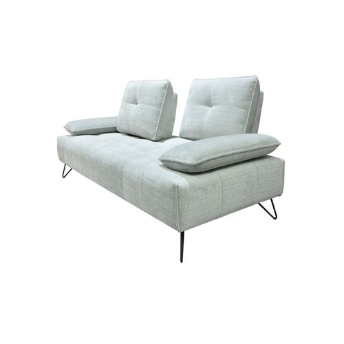 Canapé relax 2 places EVA tissu galet