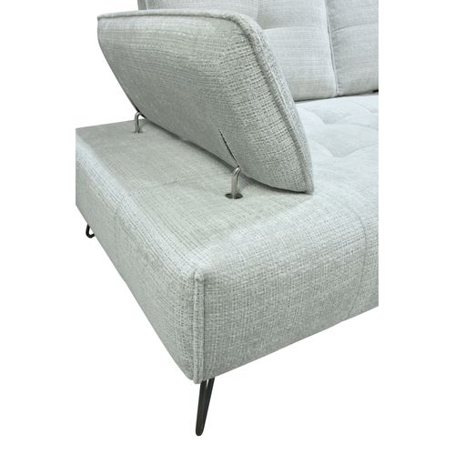 Canapé relax 2 places EVA tissu galet