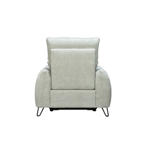 Fauteuil relax électrique  tissu grège