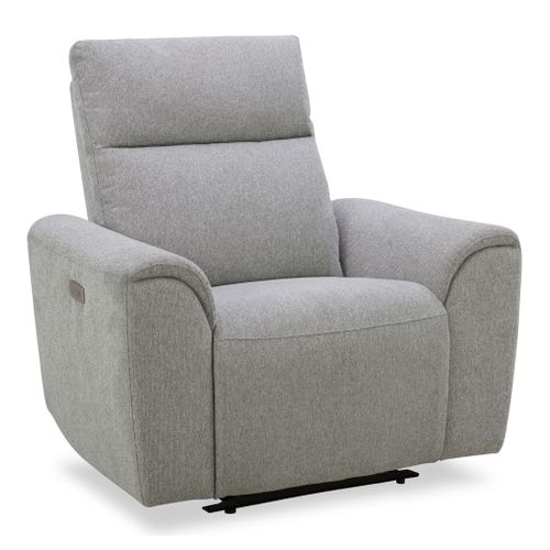 Fauteuil relax électrique LOANE tissu beige
