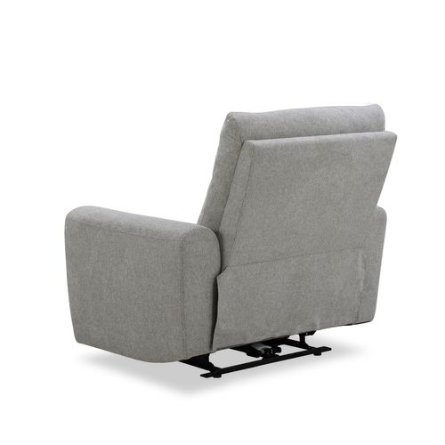 Fauteuil relax électrique LOANE tissu beige