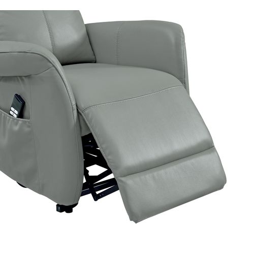 Fauteuil releveur électrique 2 moteurs HAMILTON II cuir et croûte de cuir