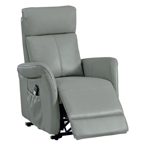 Fauteuil releveur électrique 2 moteurs HAMILTON II cuir et croûte de cuir