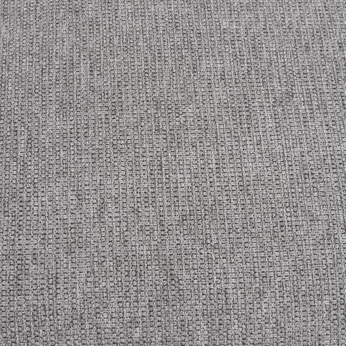 Canapé d'angle droit convertible SALVADOR tissu gris clair