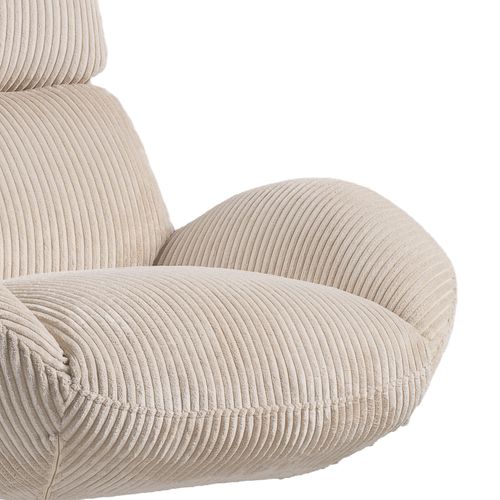 Fauteuil AMANDA tissu beige